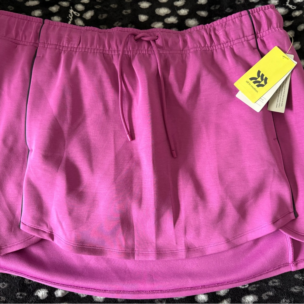 Pink Athletic Skort